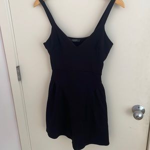 Black tank top dress